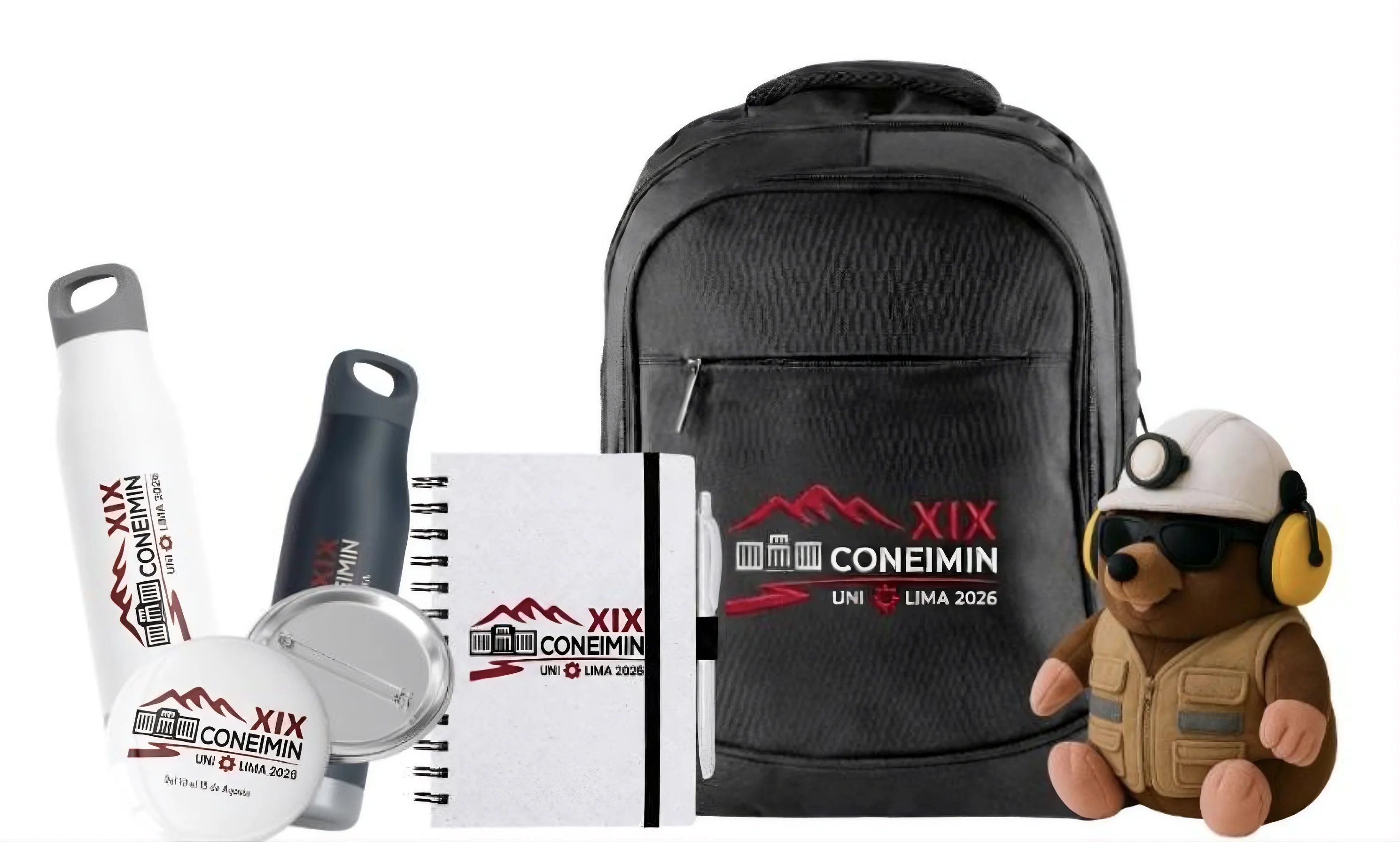 Productos oficiales del XIX CONEIMIN UNI 2026